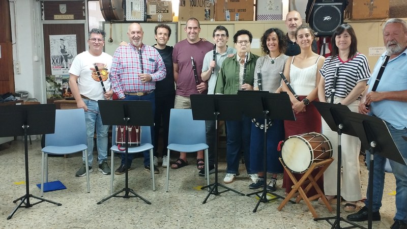 Txistulariak ere sanjuanetarako prest