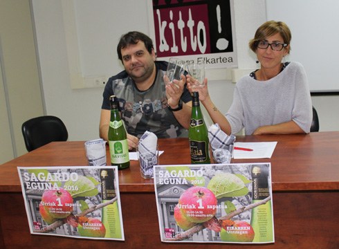 Sagardo Egunaren aurkezpena egin dute