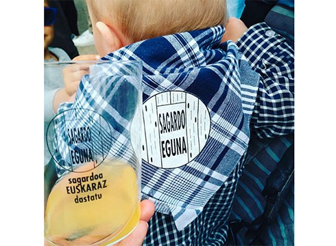 Sagardo Eguneko argazki lehiaketako irabazlea Iris Cagigas izan da