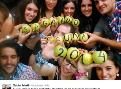 #SagardoEgun biribila izan dugu aurten ere