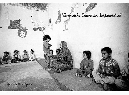 Saharako errefuxiatuen argazki erakusketa inauguratuko dute bihar Topalekuan