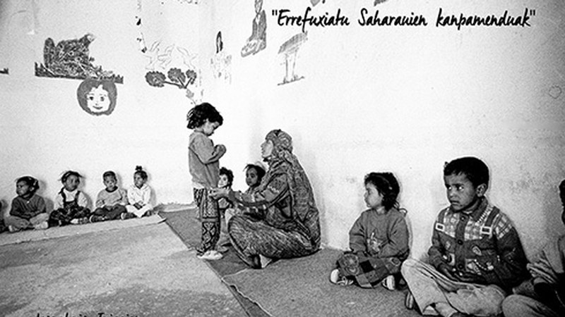 Saharako errefuxiatuen argazki erakusketa inauguratuko dute bihar Topalekuan