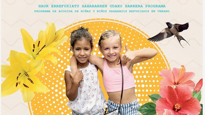 Saharako haurrentzako, harrera familia bila