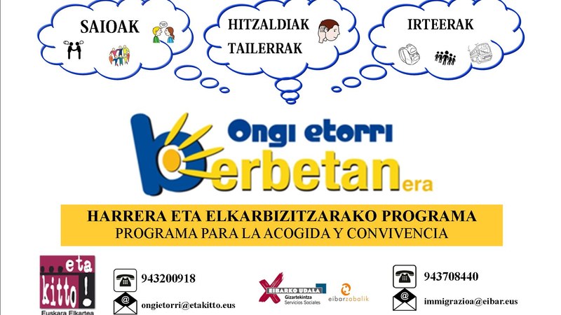 ONGI ETORRI BERBETANEKO SAIO BERRIAK