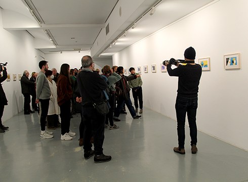 Saioa Burutaran eta Maite Rosende artisten pintura erakusketa bikoitza zabaldu dute Portalean