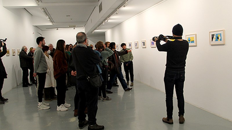 Saioa Burutaran eta Maite Rosende artisten pintura erakusketa bikoitza zabaldu dute Portalean