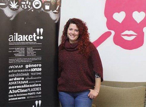 Saioa Nuñez Guinea (AI LAKET!! ELKARTEA): “Drogekin bizitzen jakin behar dugu"