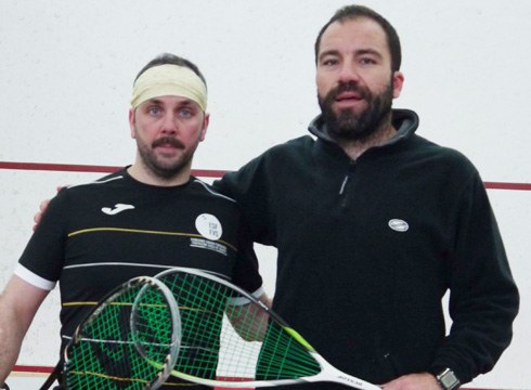 Salgado-Ferreiro Deporreko squash bikotea Euskadiko Txapelketatik kanpo final-laurdenetan
