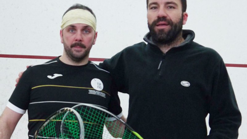 Salgado-Ferreiro Deporreko squash bikotea Euskadiko Txapelketatik kanpo final-laurdenetan