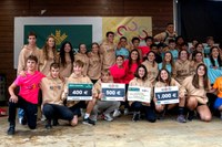 "Salto-saltoka" lelopean, jai giro paregabea sortu da Elgoibarren ospatu den Kilometroak jaian "Salto-saltoka" lelopean, jai giro paregabea sortu da Elgoibarren ospatu den Kilometroak jaian