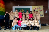 "Salto-saltoka" lelopean, jai giro paregabea sortu da Elgoibarren ospatu den Kilometroak jaian "Salto-saltoka" lelopean, jai giro paregabea sortu da Elgoibarren ospatu den Kilometroak jaian