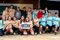 "Salto-saltoka" lelopean, jai giro paregabea sortu da Elgoibarren ospatu den Kilometroak jaian "Salto-saltoka" lelopean, jai giro paregabea sortu da Elgoibarren ospatu den Kilometroak jaian