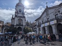 "Salto-saltoka" lelopean, jai giro paregabea sortu da Elgoibarren ospatu den Kilometroak jaian "Salto-saltoka" lelopean, jai giro paregabea sortu da Elgoibarren ospatu den Kilometroak jaian