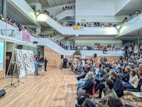 "Salto-saltoka" lelopean, jai giro paregabea sortu da Elgoibarren ospatu den Kilometroak jaian "Salto-saltoka" lelopean, jai giro paregabea sortu da Elgoibarren ospatu den Kilometroak jaian