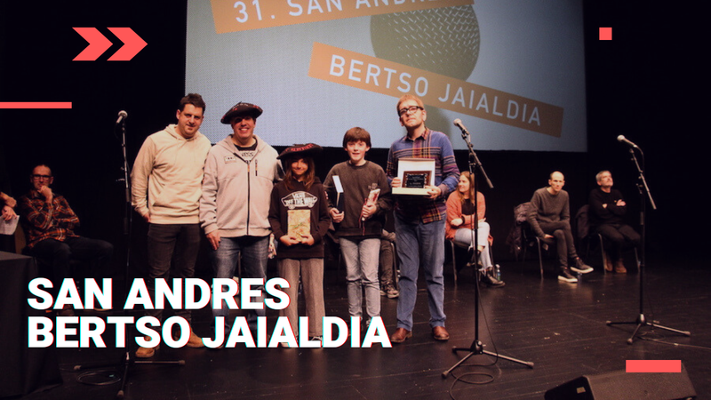 San Andres Bertso Jaialdia eta Bertso Paper Lehiaketa
