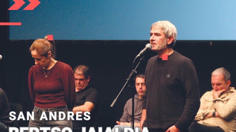 San Andres Bertso jaialdia osorik ikus daiteke ...eta kitto!-ren YouTube kanalean