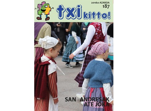 San Andres eguna ospatzen hasteko prest