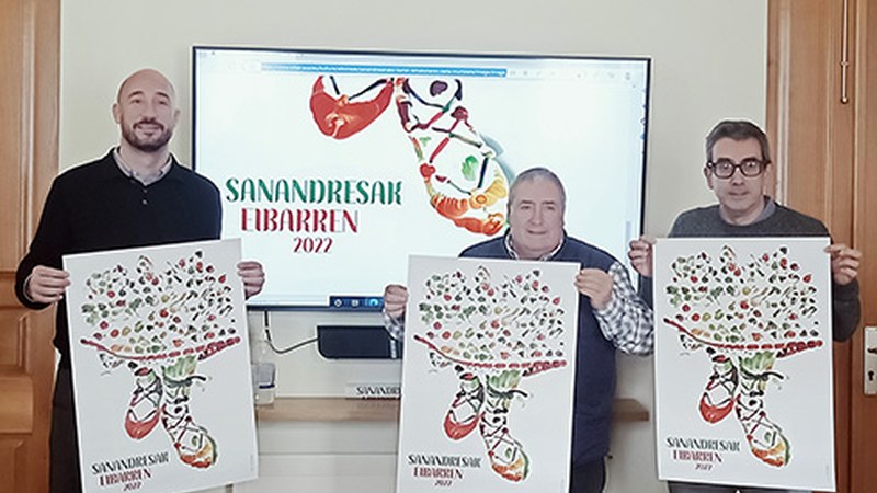 San Andres Eskolarteko XVIII. Bakailao Txapelketarekin abiatuko den sanandresetako egitaraua aurkeztu dute
