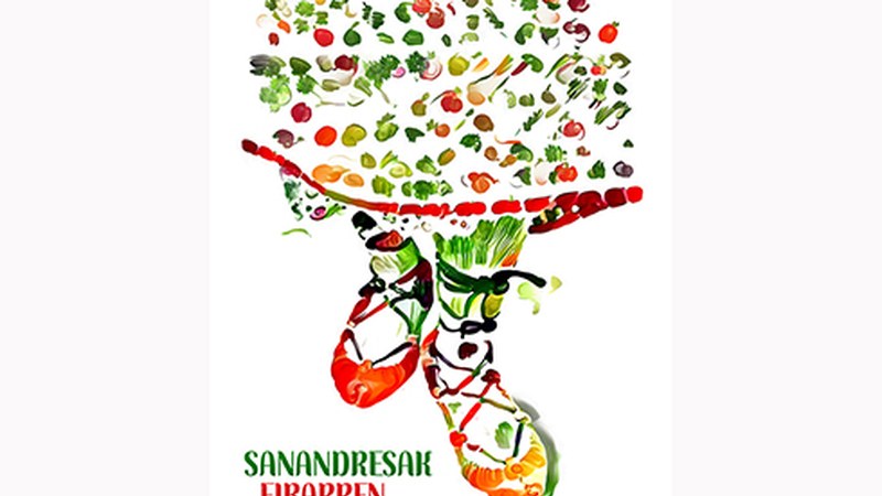 Aurtengo San Andres jaiak iragarriko dituen kartela aukeratu dute