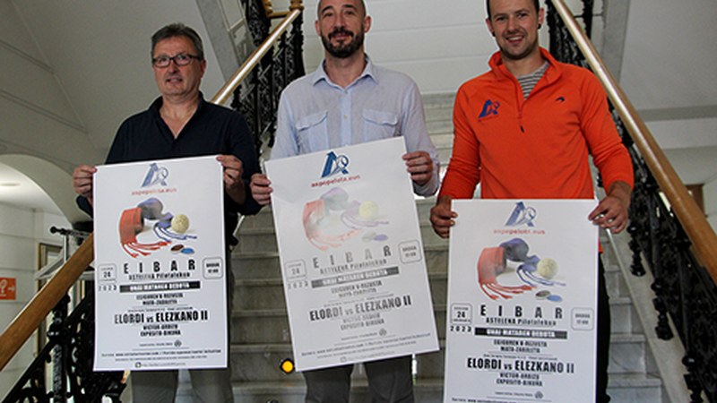 San Juan egunean Astelenan jokatuko den pilota jaialdia aurkeztu dute