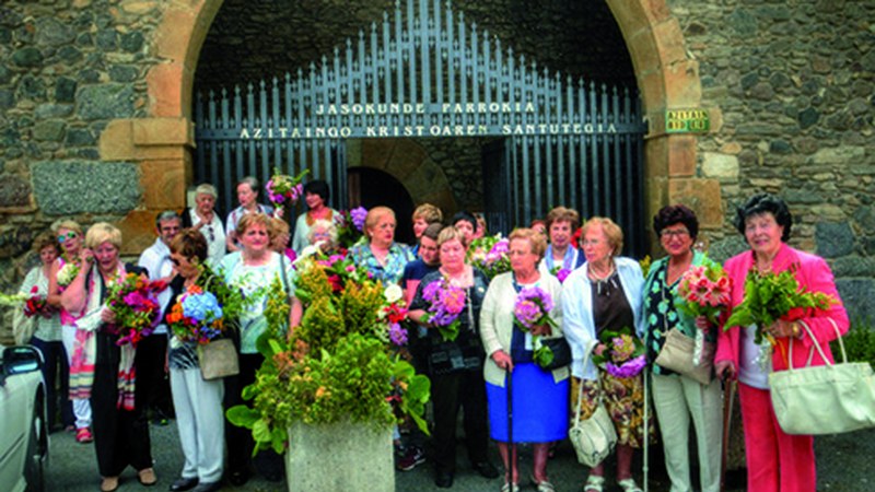 San Juan egunean sorbak bedeinkatuko dituzte Azitaingo elizan
