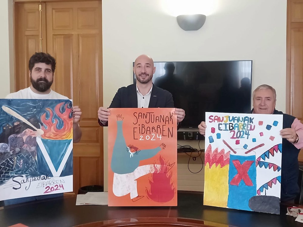 San Juan jaietako egitaraua eta kartela aurkeztu dituzte