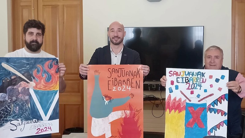 San Juan jaietako egitaraua eta kartela aurkeztu dituzte