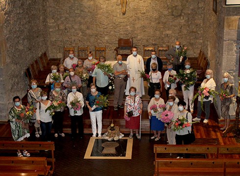 San Juan sorbak bedeinkatu dituzte gaur goizean Azitaingo elizan