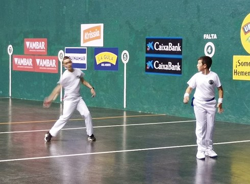 San Juan Txapelketako pilota partiduak jokatuko dira Astelenan barixakuan