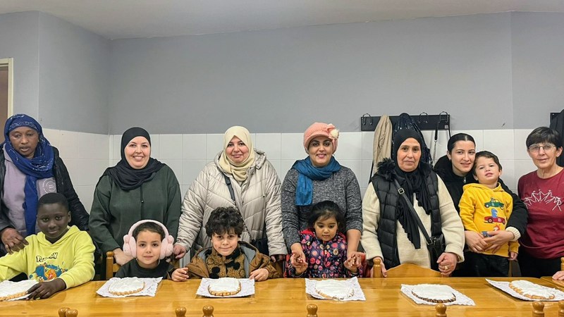 Sanblas opilak egiten jardun dute Ongietorriko familiek