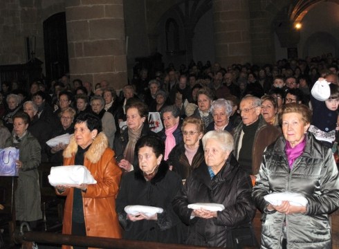 Sanblasak bedeinkatzeko meza bereziak