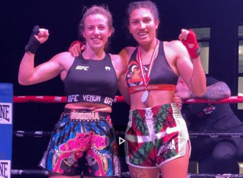 Sandra Rocha borrokalaria garaile izan zen Amurrioko jaialdian