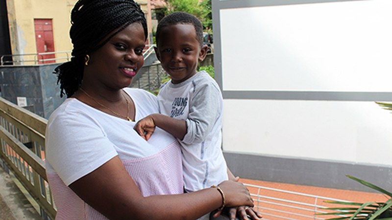 Bineta Mbaye, Sanferminek Eibarrera ekarri zuten senegaldarra