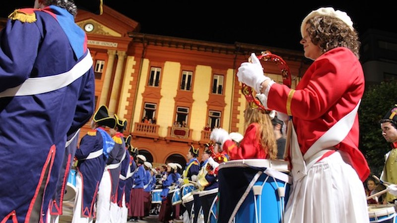 Sanjuanak 2017-6-23 (dantza, San Juan sua, danborrada, Lisker)