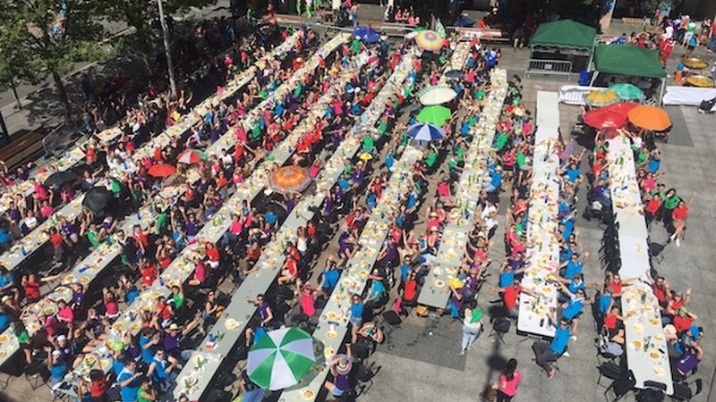 Sanjuanak 2018 (herri-bazkaria eta jokoak zezen plazan)