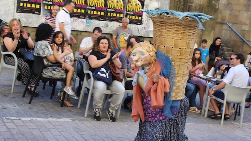 Sanjuanak 2018 (San Juan bezperako arratsaldeko kale-giroa)
