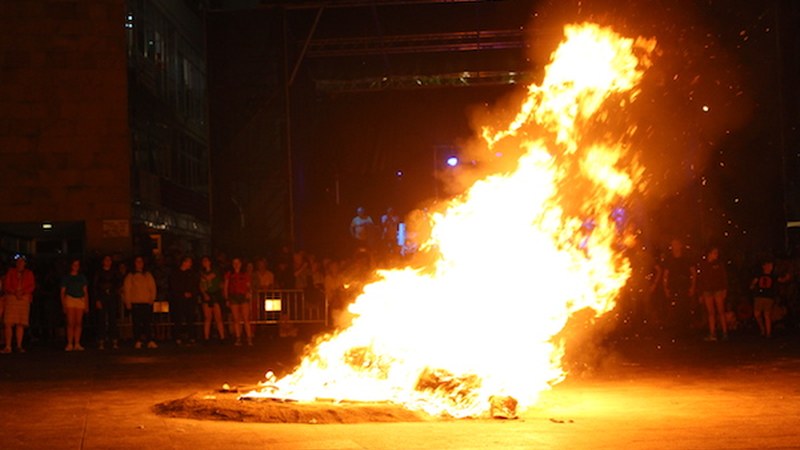 Sanjuanak 2019 (ekainak 23: dantzak, San Juan sua, danborrada