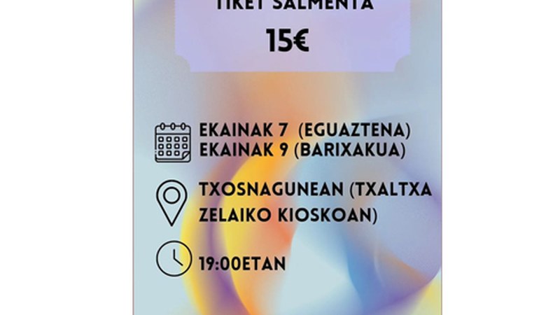 Sanjuanetako herri-bazkarirako tiketak ekainaren 7an eta 9an egongo dira salgai