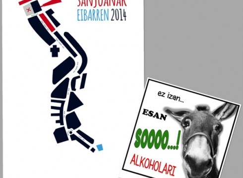 Sanjuanetako kartel eta pegatina irabazleak aukeratu dituzte