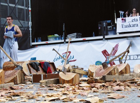 Sanjuanetako urteroko herri-kiroletako lehiaketa izango da domeka eguerdian Untzagan