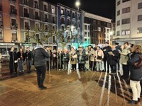 Santa Agedaren omenezko bi kalejira egin ziren atzo arratsaldean, Eibarko Musika Eskolaren ekimenez