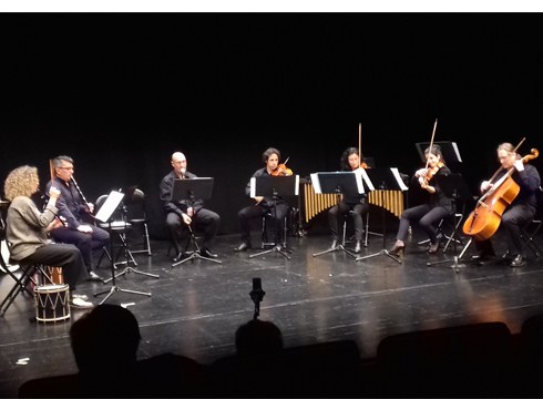 Santa Zeziliaren omenezko ganbera kontzertua eskaini zuen Usartza txistulari taldeak (BIDEOA)