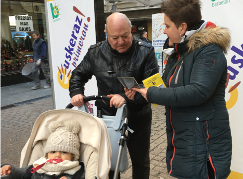 "Sartu euskara erosketen zerrendan"