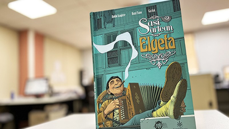 ‘Sasi artean Elgeta’ komikia aurkeztu dute