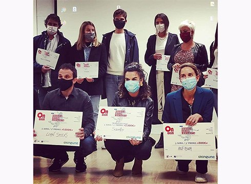 ScrapAd industria-txatarraren salmentarako plataformak irabazi du On Ekin enpresa negozioen lehiaketa