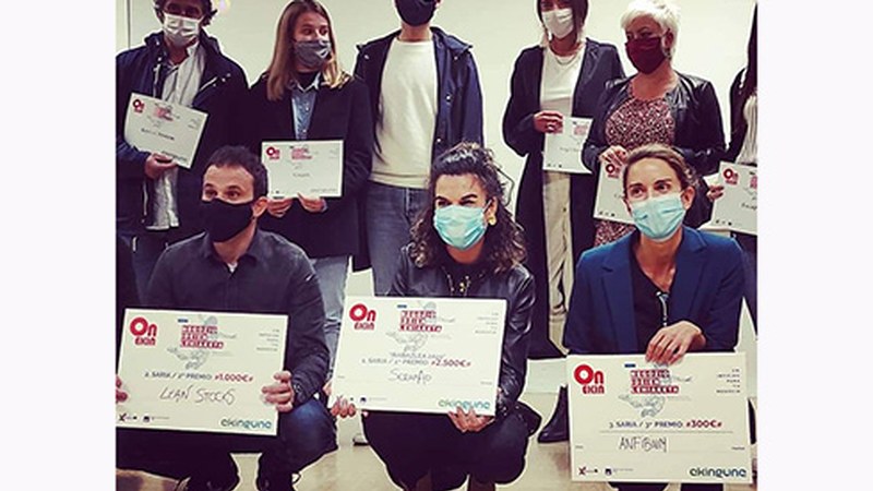 ScrapAd industria-txatarraren salmentarako plataformak irabazi du On Ekin enpresa negozioen lehiaketa