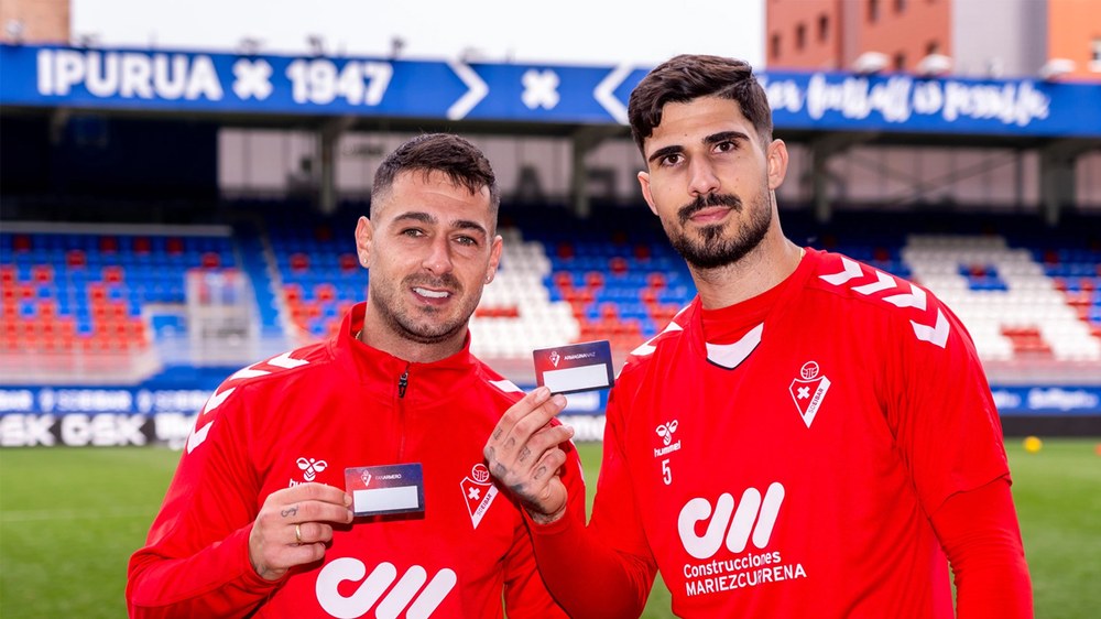 SD Eibarrek Izan Armagin txartela estreinatu du