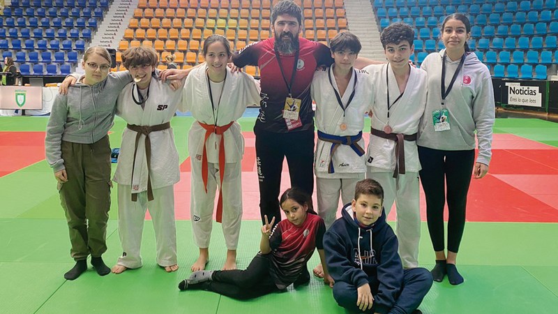 Sei domina irabazi zituzten Kalamua judo taldekoek Iruñeako Anaitasuna Txapelketan