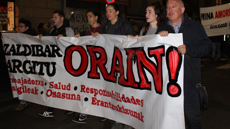 Pedro Alberdi (Alberto Sololuzeren senidea): "Instituzioek abandonatu egin gaituzte erabat"