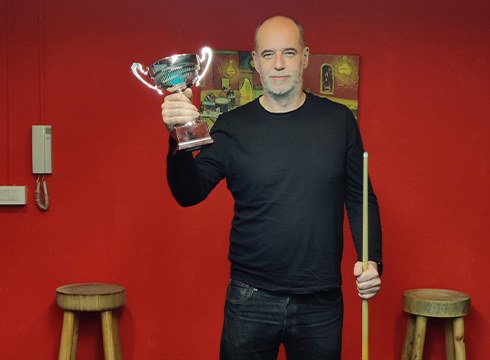 Sergio Boullosa: "Espero dugu udaletik laguntza jasotzea billar-kluba sortzeko proiektua aurrera eramateko"